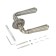 Separate handle set Allur Art "Amit" AB (K3600), color old bronze