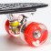 Penniboard Marvel 56 x 16 cm, light wheels PU 60x45 mm, ABEC 7, red color