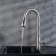 Kitchen mixer "RMS" SUS124-017F-2, with exhaust watering can, stainless steel, satin
