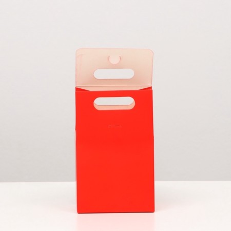 Box-pack with a pen, red, 15 x 10 x 6 cm-2