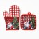 New Year. Kitchen set 2 predsmodolyan Christmas grade 17*17cm, mittens-output 26*16 cm, 100%p/e