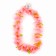 Hawaiian necklace "Plumeria Pink"