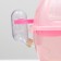 Carrier carrier carrier with a house, shelf, drinker, 29x23x23 cm, pink
