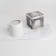 Ceiling light Feron HL365, IP20, GX53, 12 W, 82x82x80 mm, white color