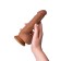 Toyfa RealStick Elite Mulatto vibrator, realistic, on suction cups, mulatto, 13 cm