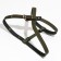 Sleeler canvas on felt, eight, adjustable, 2 cm, Osh 36-56cm, OG 54-62 cm, t. Green