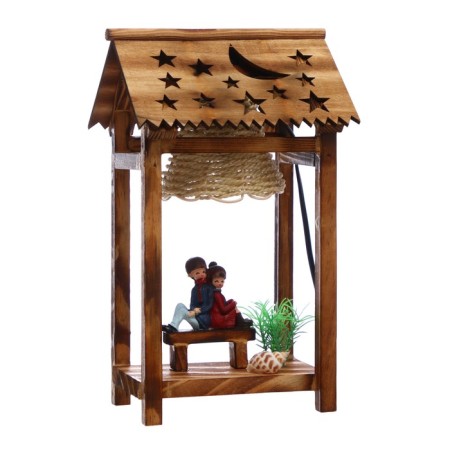 Table lamp "In love pair" E12 10x14x28 cm-10