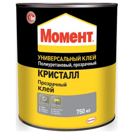 Glue the moment crystal 1781022, universal, transparent, 750 ml