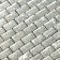 Self -adhesive panel 28*28cm mosaic brick, silver