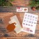 Set for creating a pendant made of felt and paper "Hedgehog"