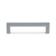 Square Cappio RSC008 Square handle, stainless steel, m/o 128 mm, color graphite