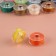 A set of rumps with threads, in the organizer, d = 20 mm, 25 pcs, color colorful color
