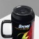 Ceramic mug “Time to charge”, 250 ml, red color