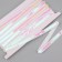 Decorative braid with sequins, 12 mm, 9 ± 0.5 m, pearl color