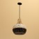 Ceiling Lamp from Rotan "Yudi" 1x120W, E27, 25x25x40 cm