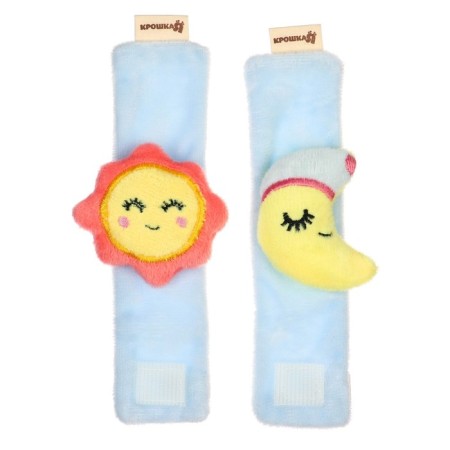 A rattle - a bracelet developing a "happy baby", a set of 2 pcs.-4