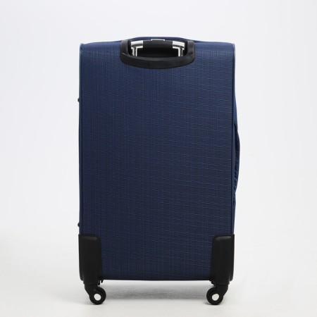 Big suitcase 28 ", lightning department, code castle, 4 wheels, 2 outer pockets, blue color-6