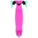 Graffiti scooter, Light wheels PU 110/75 mm, Abec 7, pink color
