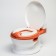 UNITAZ pot, white/red color