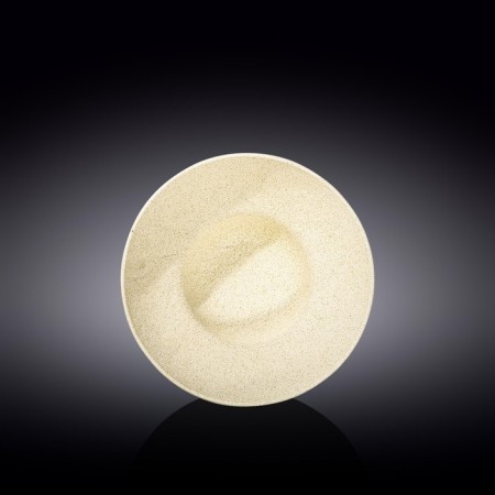 Deep plate Wilmax England Sand Stone, 800 ml, sandy color
