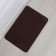 Rapid -shaped moisture -ups, without edging, 40 × 60 cm, brown color
