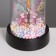 Nightlight "Flower with a butterfly" LED 3XAG10 Red 8.5x8.5x15.5cm