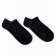 Male socks "trackers" Black color, size 25