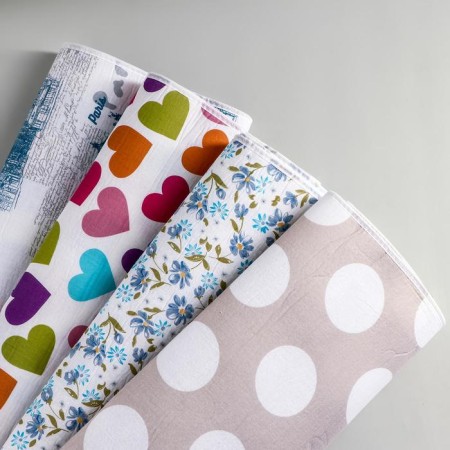 The case for the ironing board of the assortment, 140 × 50 cm, with foam rubber, drawing mix-6