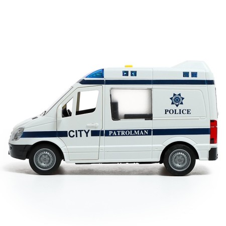 Police minibus, 1:16, light, sound, inertia-1