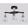 Ambrella Light Traditional, 3x40W E27, Coffee color, Chrome