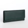 Women's wallet on magnet, green color