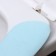 The sticker for the toilet is plain, 2 pcs (blue)