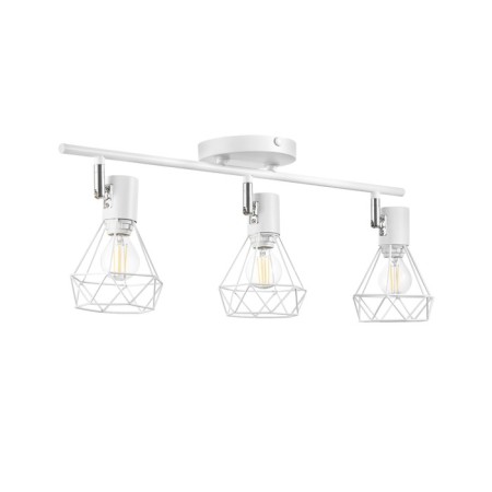 Louisiana lamp 3x60W E14 white/chrome-4