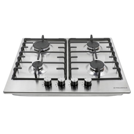 Hon surface Maunfeld EGHS.64.3ES/G, gas, 4 burners, gas control, silver-3