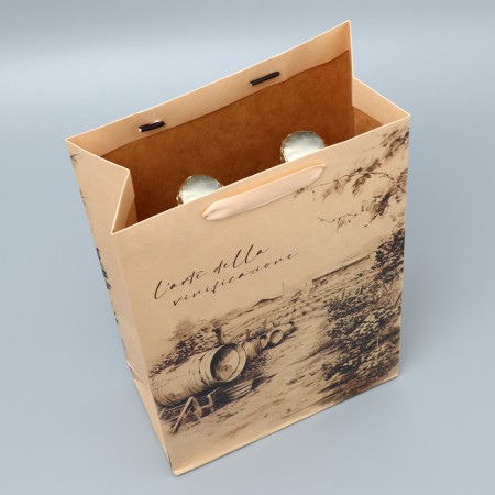 Gift package for two bottles, packaging, Winery, 35 x 20 x 9 cm-2