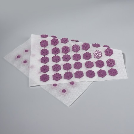 Iplikator-river, the basis of spanbond, 70 modules, 32 × 26 cm, white/lavender color-2