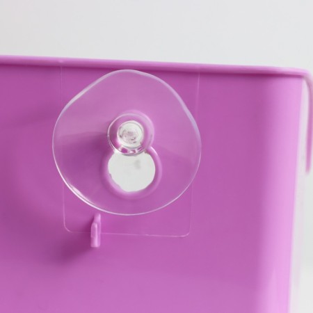 Bathroom stand on the suction cups of the “bird”, 22 × 8.5 × 9.5 cm, color mix-3