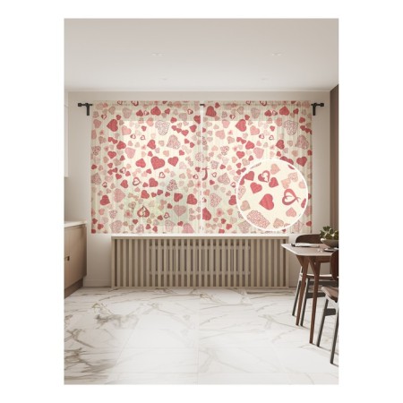 Photo "Various hearts", size 145x180 cm, 2 pcs