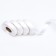 Tape "Tiffany" for decor and gifts, white, 2 cm x 50 m