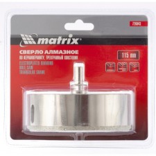 Diamond drill Matrix, according to porcelain tile, 115 x 67 mm, 3-sled shank