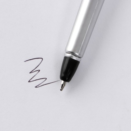 Handle joke Ball blue paste "Brutal pen" Plastic-3