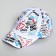 Women's cap "Graffiti", Mix colors, rr 56