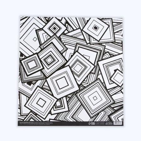 Scrapbooking paper "Geometric patterns", 30.5 x 32 cm, 180 g/m²-2