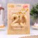 Candle in the cake jubilee "line" (set 2 in 1), number 20, gold metallic, 6.5 cm