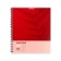 A notebook of 60 sheets in a cage on a spiral Erichkrause Duotone Next, cover coated cardboard, hard substrate, offset unit, white 100%, mix