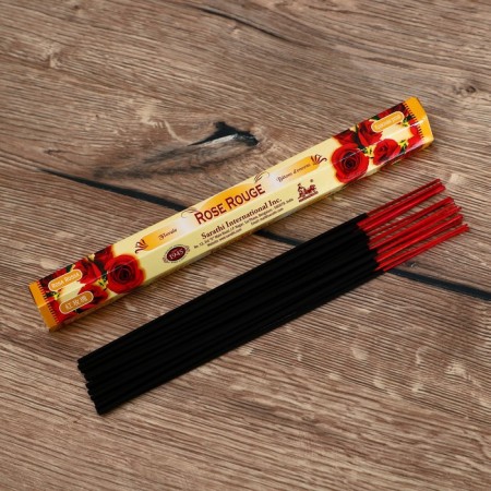 Incense "tulasi" 20 fragrances red rose-2