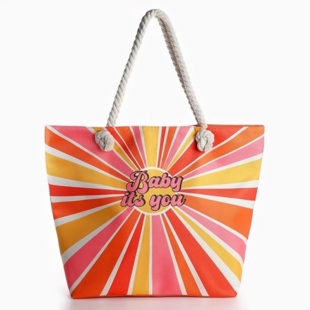 Bag Women's Beach Nazamok "Baby it`s You", 47*37*13.5 cm-2