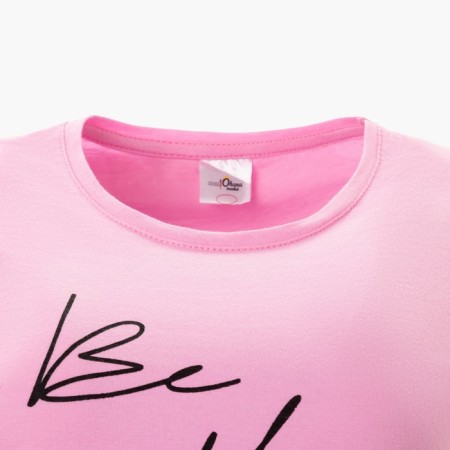 Female set (T -shirt/pants), pink color, size 50-8