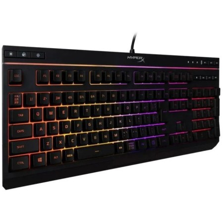Keyboard Hyperx Allloy Core RGB Black USB Multimedia for Gamer Led (4P4F5AA#ABA)-1