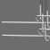 Suspended chandelier Mantra Cinto, Led, 3360lm, 3000k, 1155x85x630 mm, chromium color